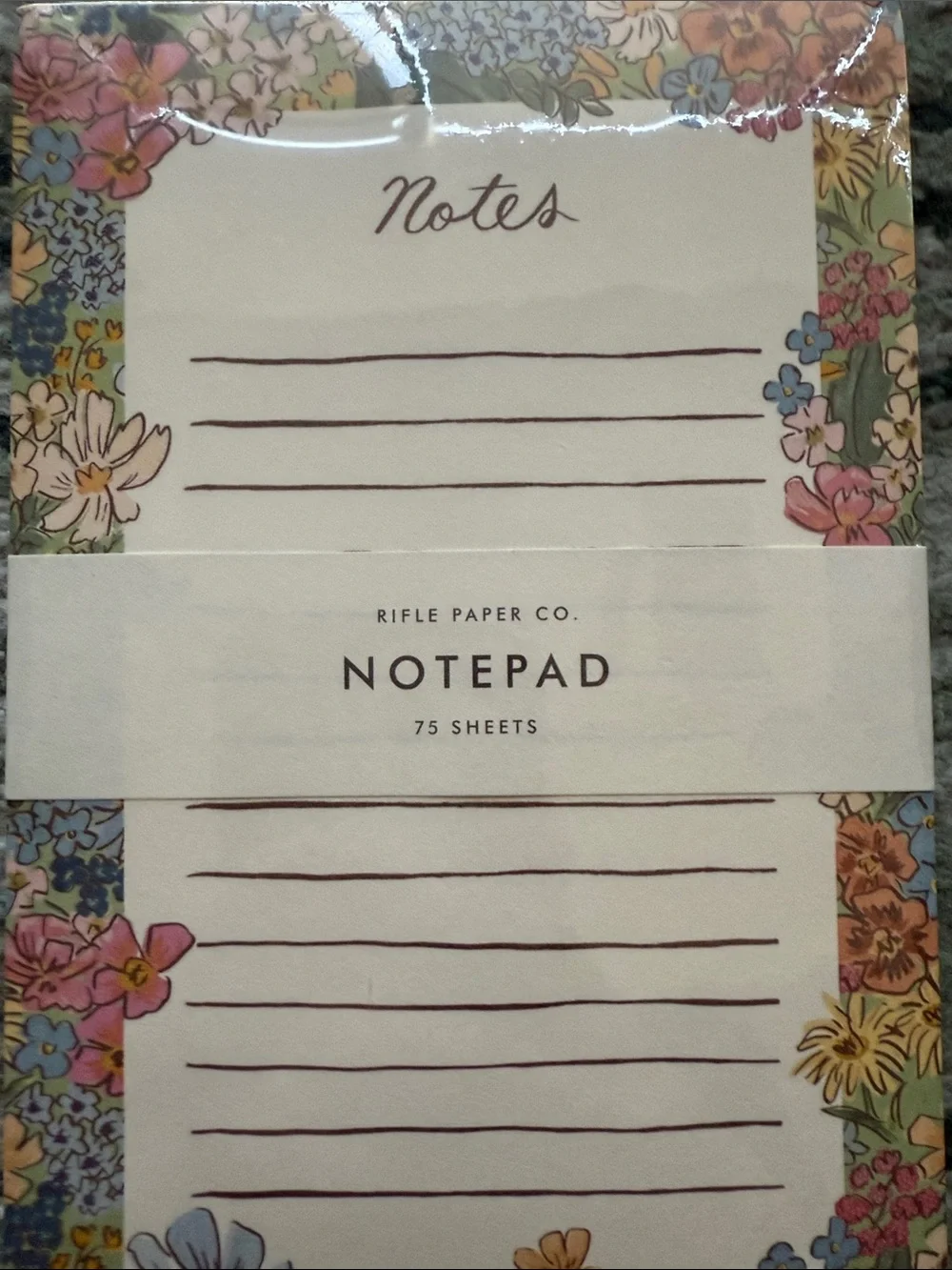 🆕 Rifle Paper Co. checklist notepad